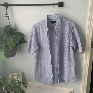 Club Room short sleeve button down shirt